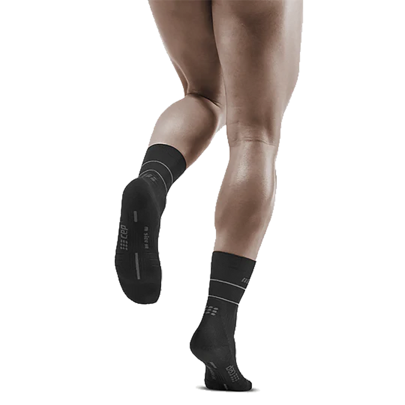 CEP Reflective Compression Mid-Cut Socks