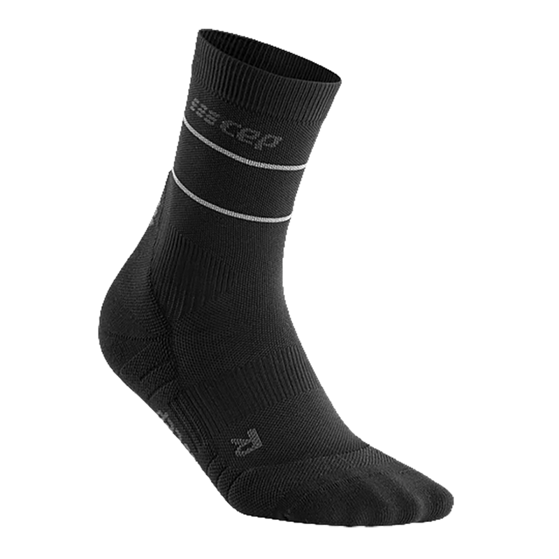 CEP Reflective Compression Mid-Cut Socks