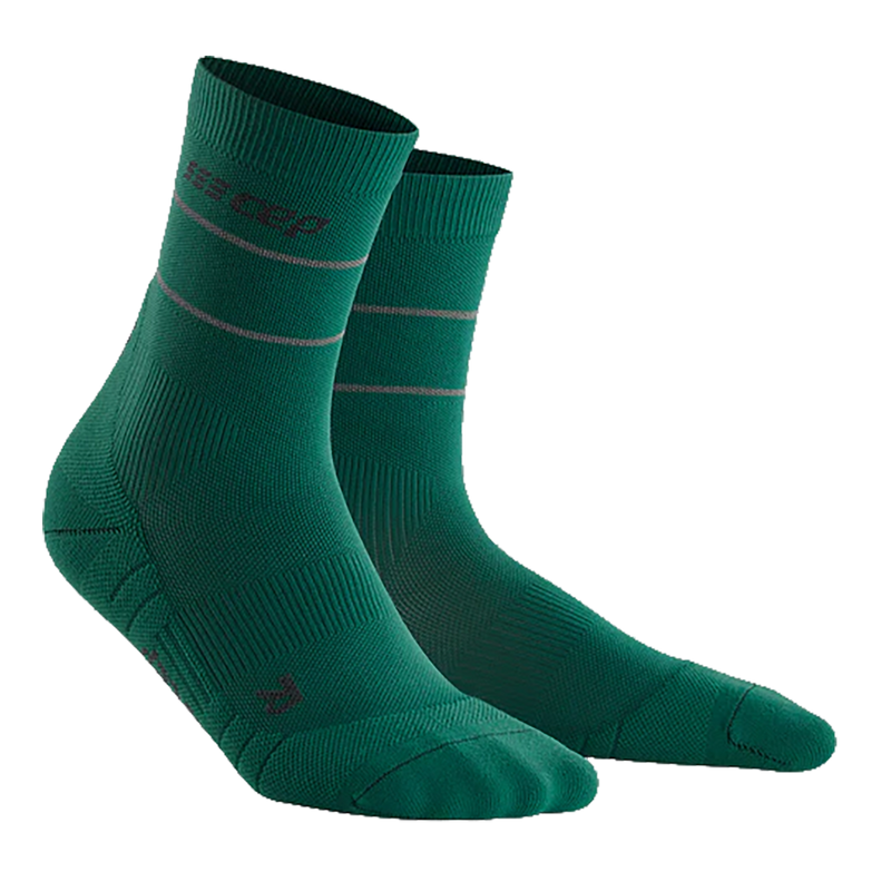 CEP Reflective Compression Mid-Cut Socks