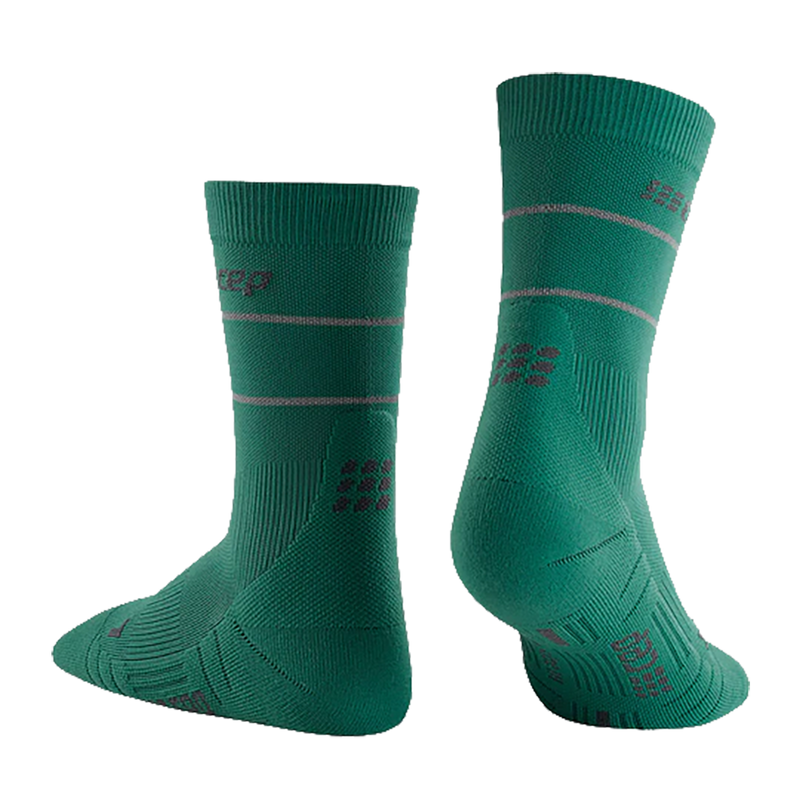 CEP Reflective Compression Mid-Cut Socks