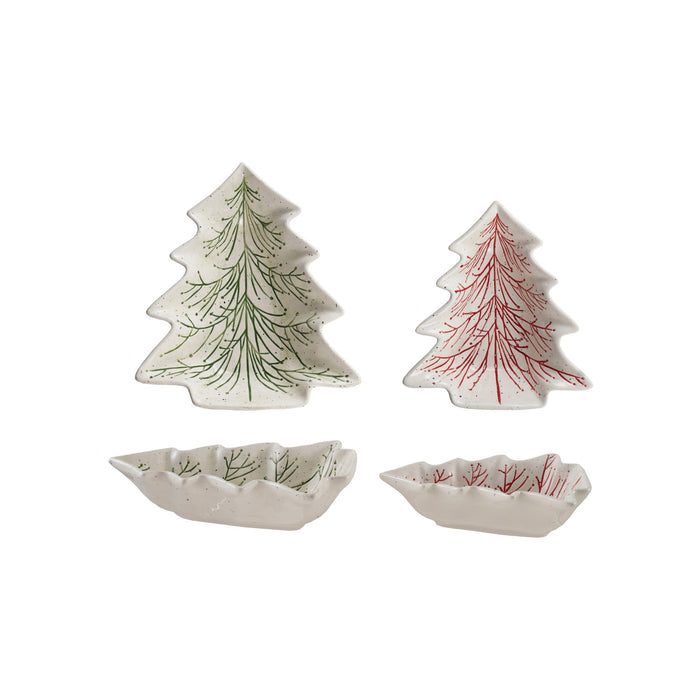 Ceramic Tree Shaped Dishes