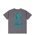 CHALLENGED T-SHIRT CHARCOAL GRAPE