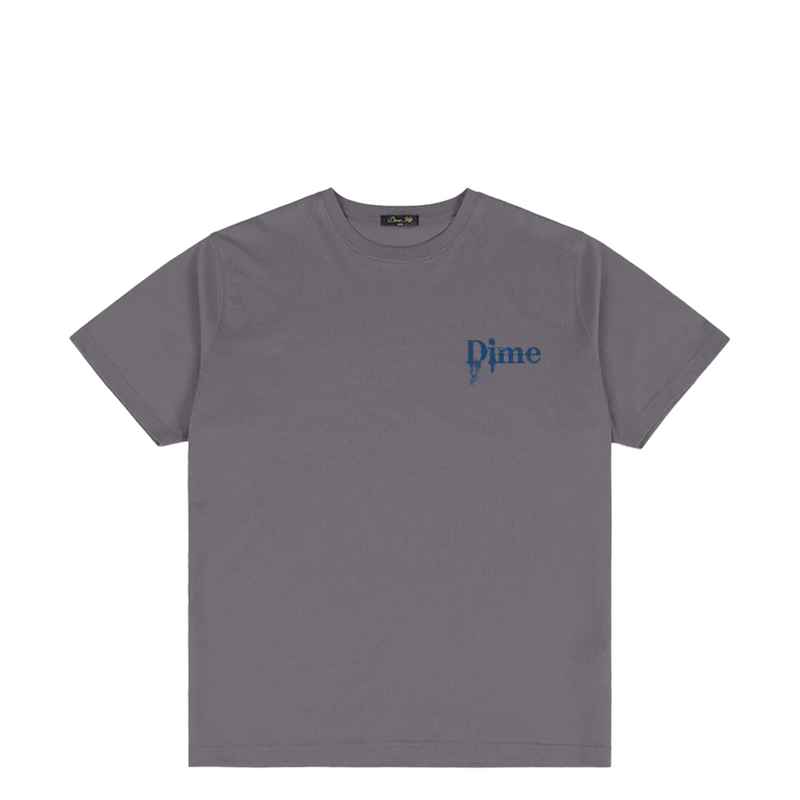CHALLENGED T-SHIRT CHARCOAL GRAPE