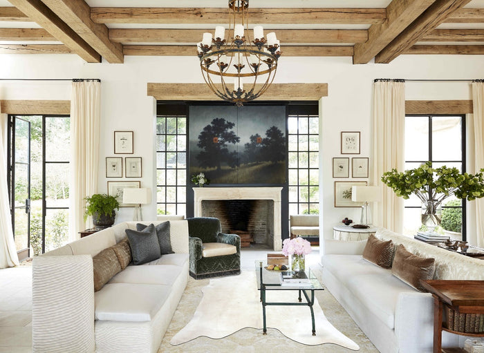 Champagne Cowhide Rug #B8214
