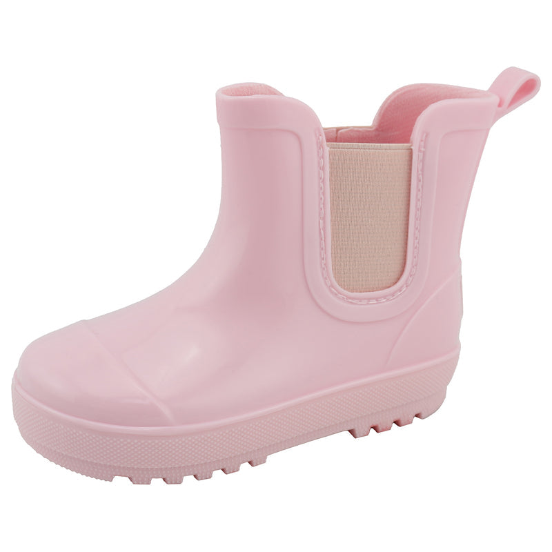 CHELSEA YOUTH RAIN BOOTS LIGHT PINK GLOSS