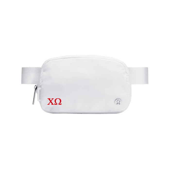 Chi Omega lululemon Everywhere Belt Bag - White