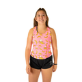 ChicknLegs Preformance Singlet Pink Bananas