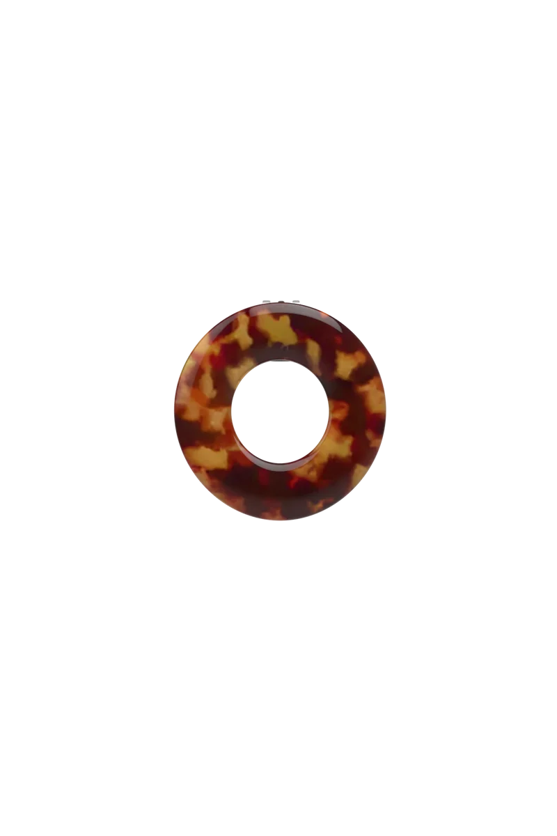 Circular Clip - Tortoise