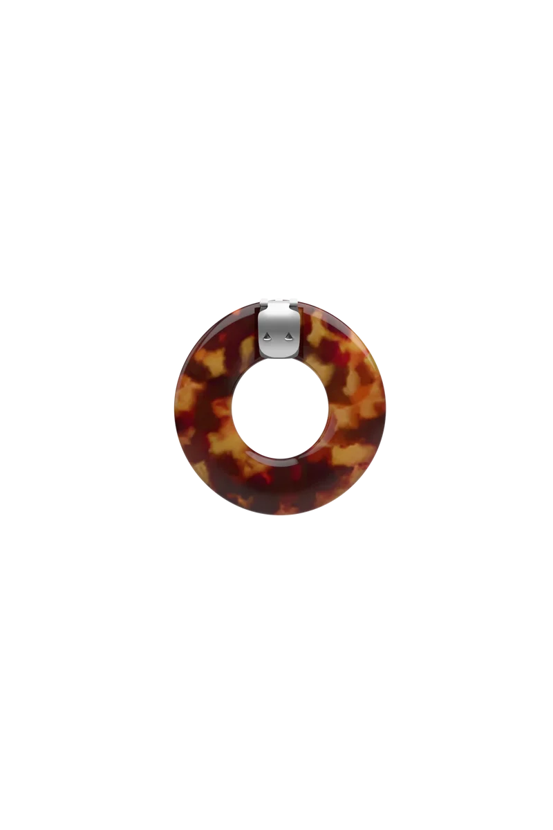 Circular Clip - Tortoise