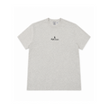 CLASSIC FIT LOGO JERSEY T-SHIRT GREY HEATHER