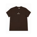 CLASSIC FIT LOGO JERSEY T-SHIRT NUTMEG BROWN