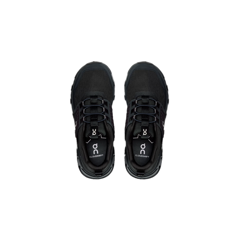 CLOUDSWIFT KIDS' ALL BLACK