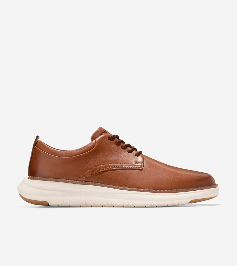 Cole Haan Men's Grand Hurrion Cap Toe Oxford C42131 British Tan Ivory
