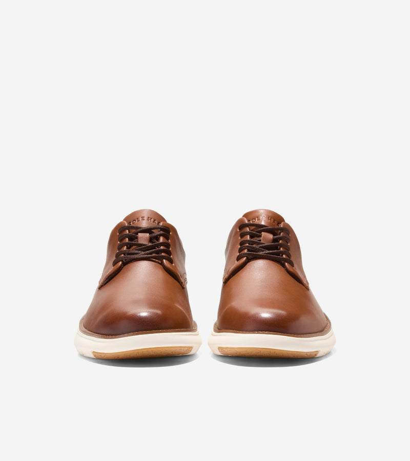 Cole Haan Men's Grand Hurrion Cap Toe Oxford C42131 British Tan Ivory