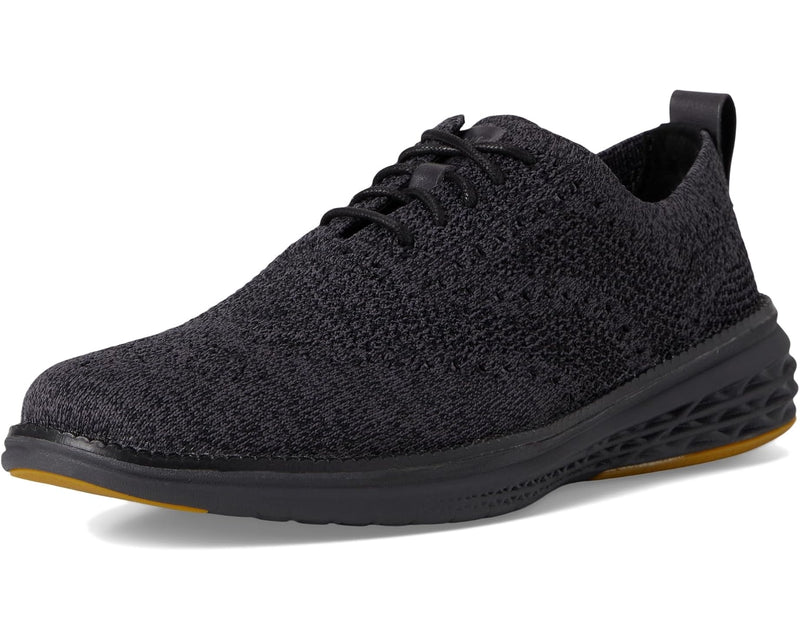 Cole Haan Men's Grand Hurrion Stitchlite Wingtip Oxfords C40691 Black Periscope