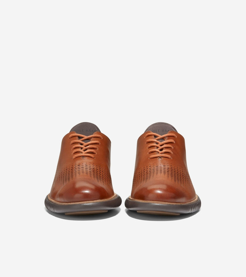Cole Haan Men's Zerogrand Laser Wingtip Oxford C25351 British Tan-Java
