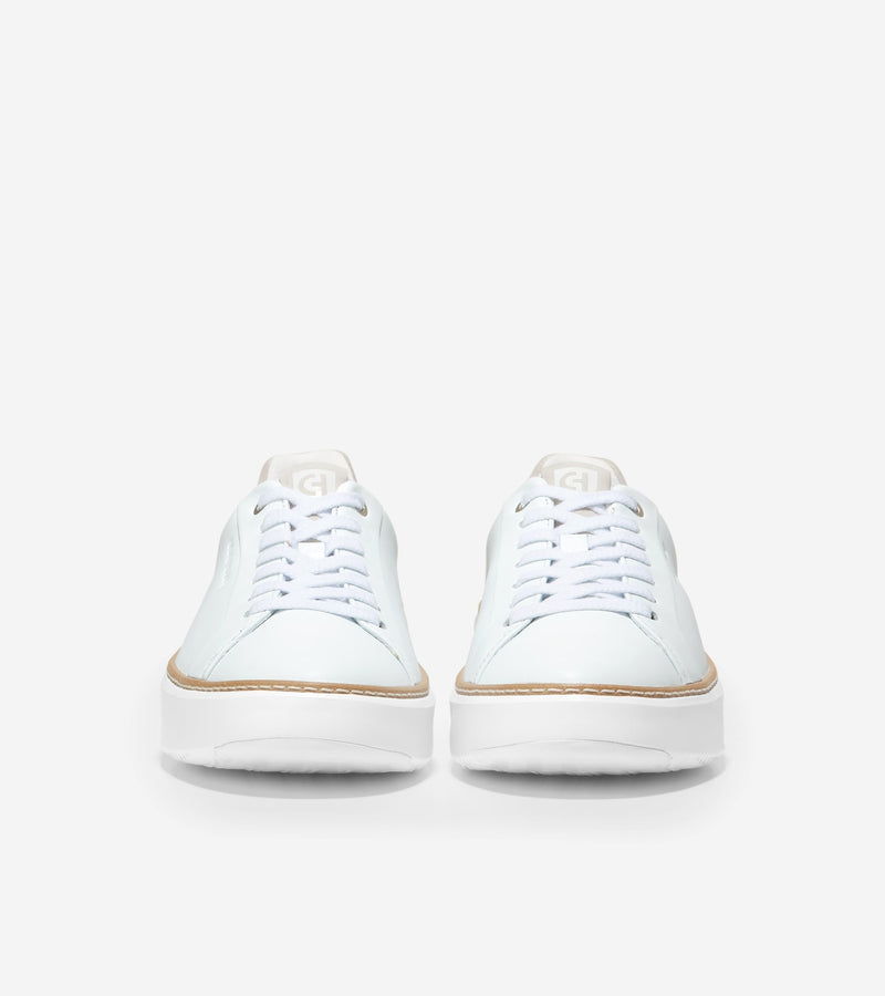 Cole Haan Women's GrandPrø Topspin Sneaker W24775 White-Dove