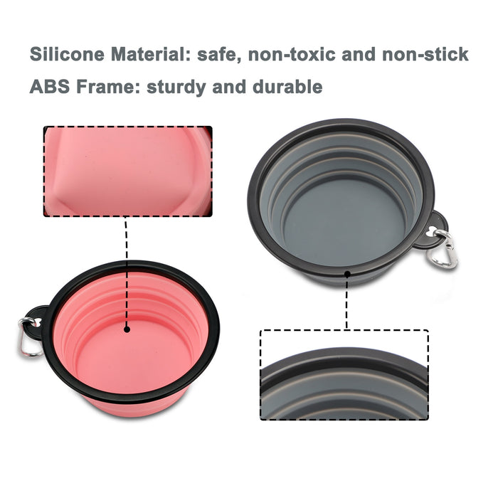 Collapsible Portable Bowl - Dogs and Horses