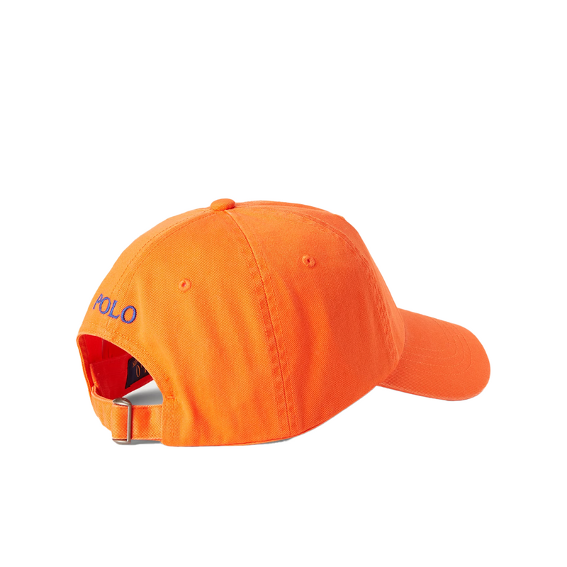 COTTON CHINO BALL CAP ORANGE