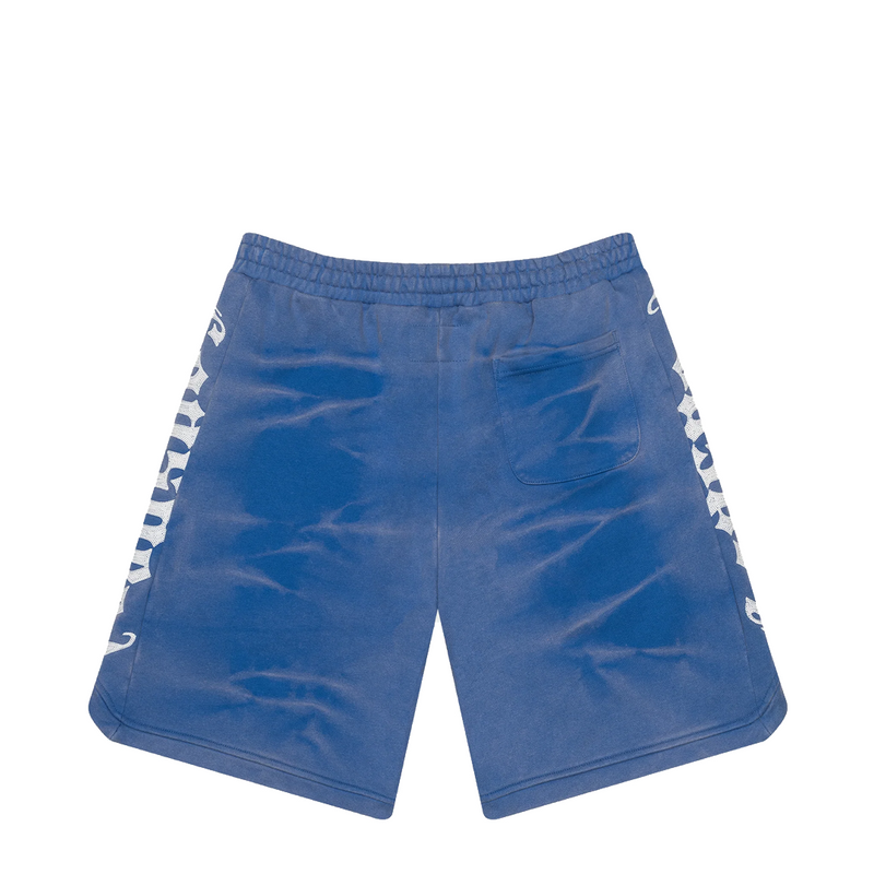 COURTSIDE SHORTS BLUE TIE DYE