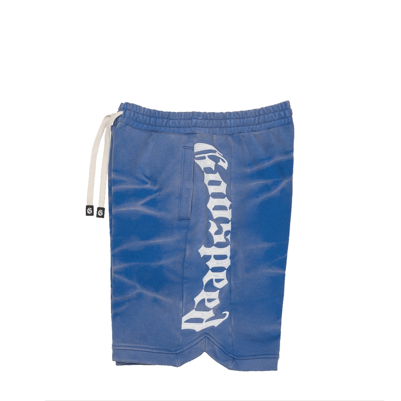 COURTSIDE SHORTS BLUE TIE DYE