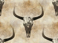 Cow Fabric, Texas Long-Horn Cows, Cotton or Fleece, 3860 - Beautiful Quilt