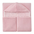 COZY HOODED THROW BLUSH