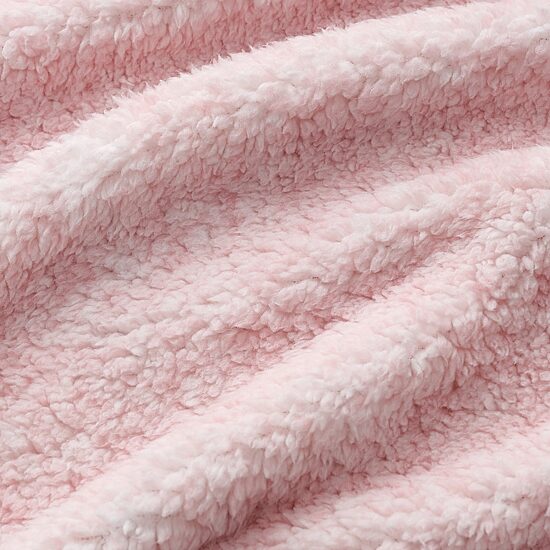 COZY HOODED THROW BLUSH