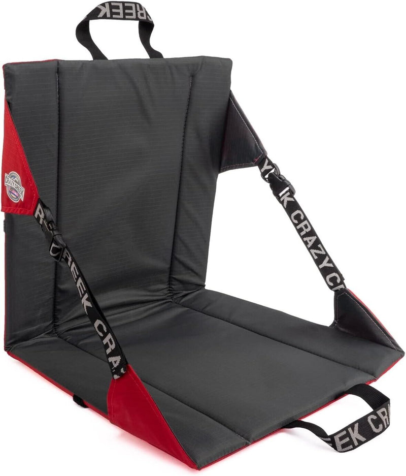Crazy Creek Original Chair Versatile - Water Proof 1020-158 Red/Slate BRAND NEW - AllSportsWearUSA