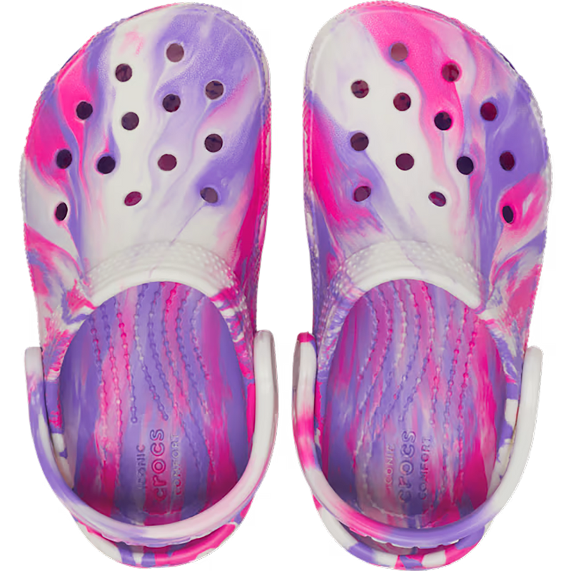 Crocs Classic Glow Marbled Clog