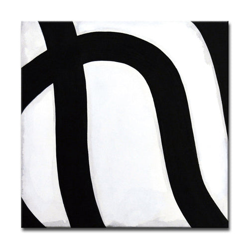'Curves No. 3' Wrapped Canvas Wall Art