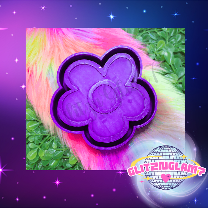 Daisy w/ Cardstock Middle Silicone Mold