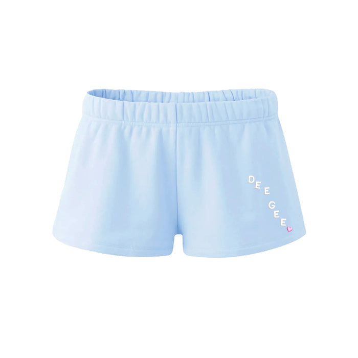 Delta Gamma Cloud High Waisted Fleece Short - DEE GEE