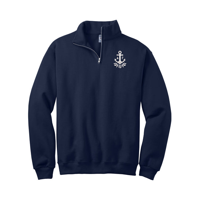 Delta Gamma Quarter Zip - Brandmark Logo