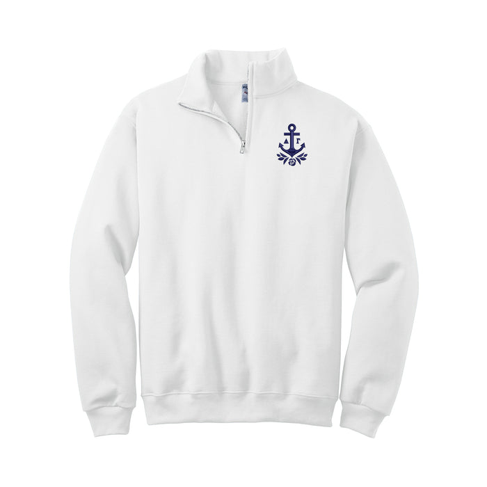 Delta Gamma Quarter Zip - Brandmark Logo