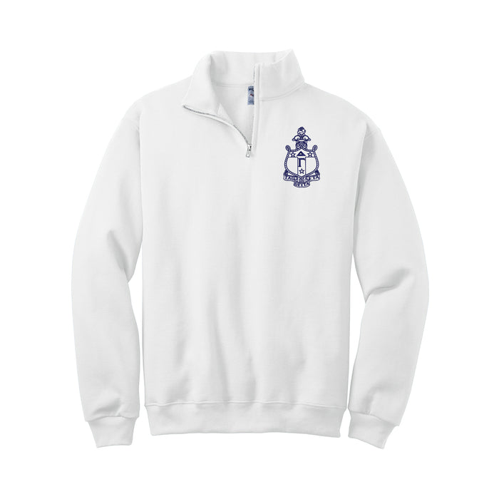 Delta Gamma Quarter Zip - Crest