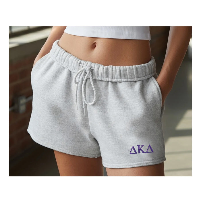 Delta Kappa Delta Fit Hoodie & Shorts Set - Wordmark