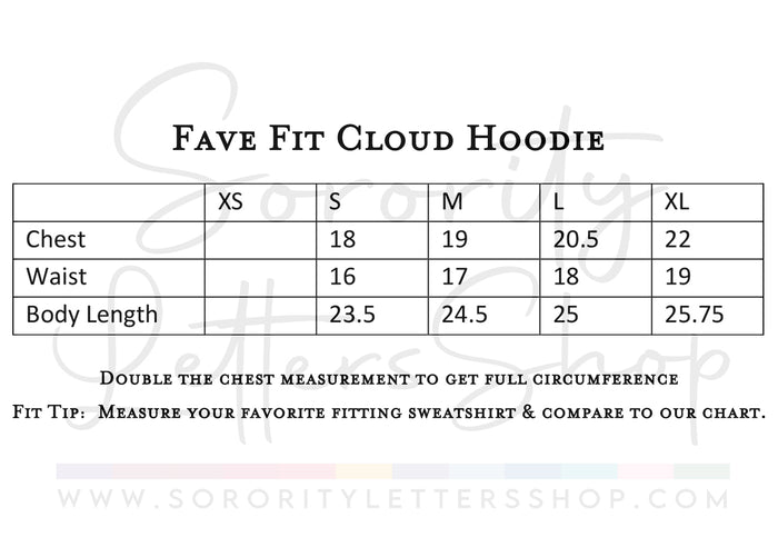 Delta Kappa Delta Fit Hoodie & Shorts Set - Wordmark