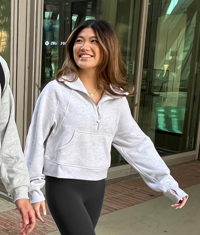 Delta Kappa Delta lululemon Scuba Oversized Half-Zip Hoodie