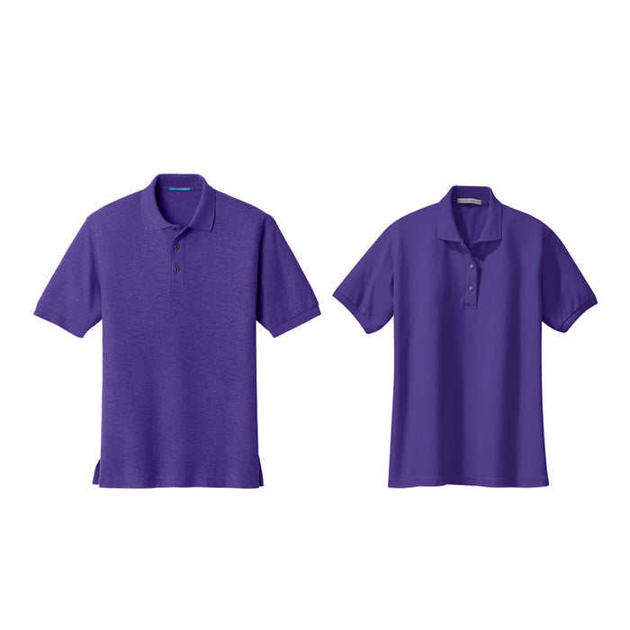 Delta Sigma Pi Cotton Pique Polo - alumni