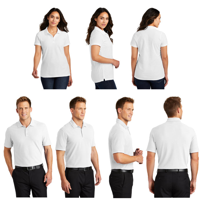 Delta Sigma Pi Cotton Pique Polo - alumni