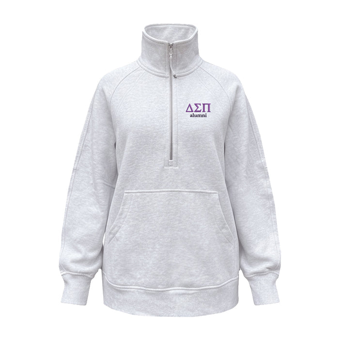 Delta Sigma Pi lululemon Scuba Oversized Funnel-Neck Half Zip Long - ALUMNI