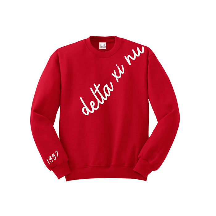 Delta Xi Nu 1997 Avenue Crewneck