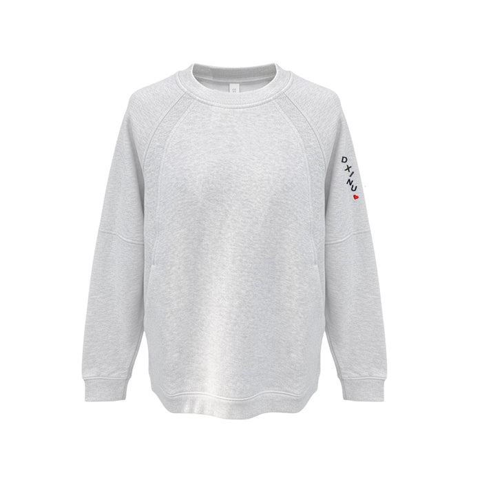 Delta Xi Nu lululemon Scuba Oversized Long Crewneck - D XI NU