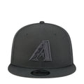 Dark gray baseball cap with tonal A logo on front panel