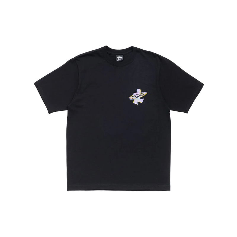 DOT SURF PUFF PRINT TEE BLACK