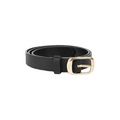 DRESS LEATHER BELT BLACK