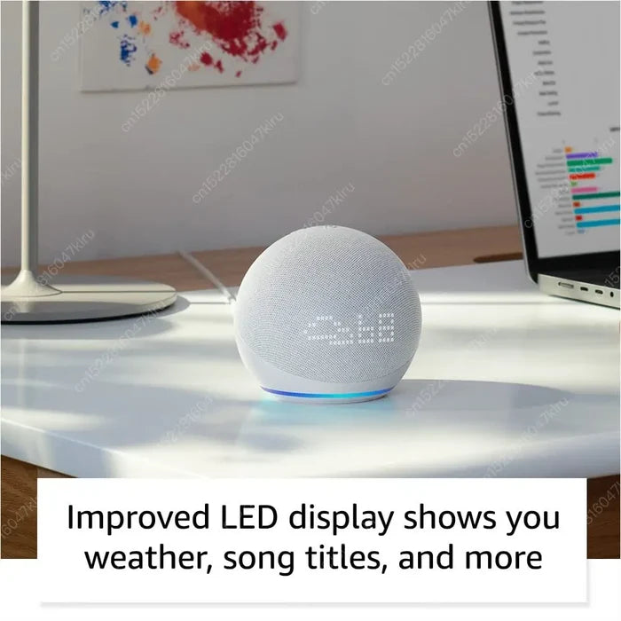 Echo Dot (5th Gen) – Alexa Smart Speaker with Enhanced Sound & Voice Control