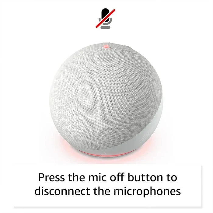 Echo Dot (5th Gen) – Alexa Smart Speaker with Enhanced Sound & Voice Control