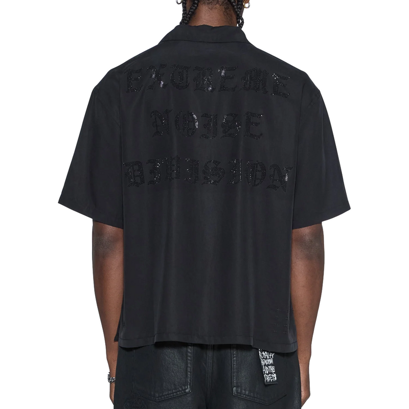 END DINER SS SHIRT SATIN BLACK